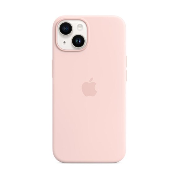 NWT, Apple iPhone 13 Pro Silicone Case with MagSafe - Chalk Pink / Light Pink - Picture 1 of 11